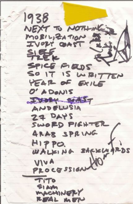 savage republic setlist2
